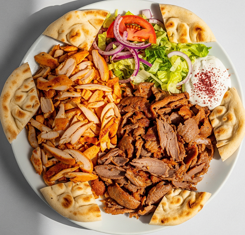 Chicken & Doner Combo Kebab 