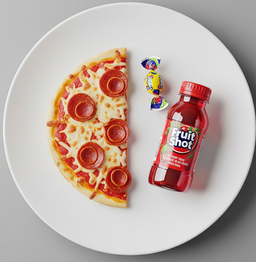 Kids Half Pizza & Chips 