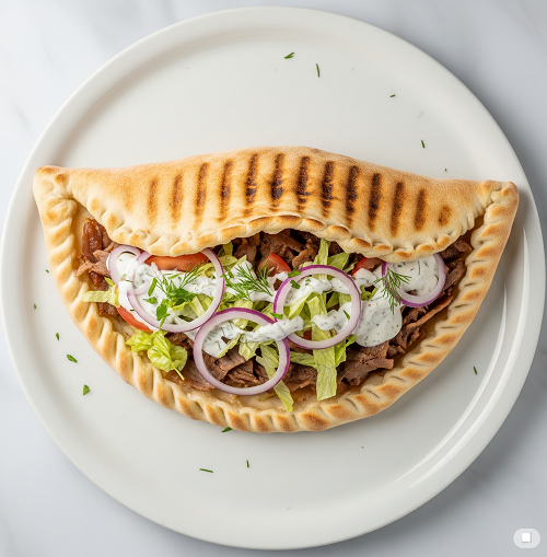 Doner Meat Calzone 